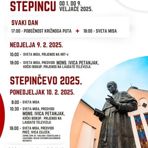 Drugi dan devetnice uoči Stepinčeva u Krašiću